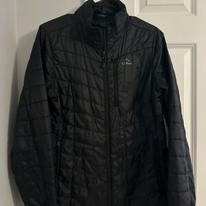L.L. Bean Women's Black Primaloft Puffer Jacket